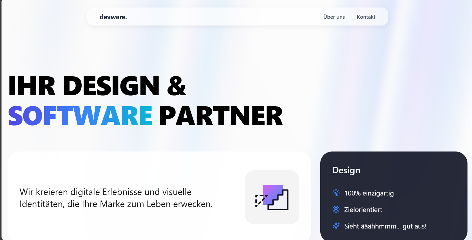 devware Agency Website Preview
